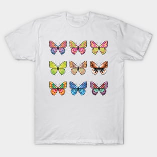 Decorative butterflies T-Shirt